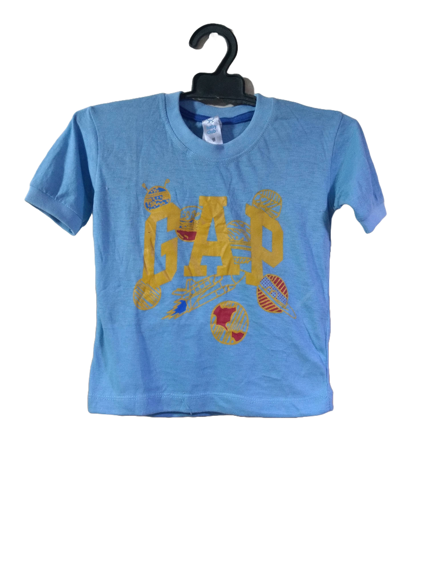 Boys GAP Graphic T-Shirt – Soft Cotton Casual Wear (Blue)